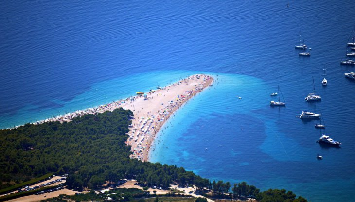 World's first Blue Heaven beach